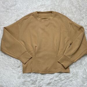 lululemon athletica Camel Crewneck Top